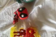 Loose Marvel Funko Pops - Dr. Doom, Deadpool and The Human Torch