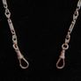 Victorian  heavy real 9 Carat Gold Albert or Necklace Chain with T-Bar length 20" - 24,3g Image 4
