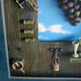 Vintage French Wine Bar Diorama in box frame Image 5