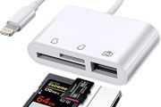 3 in 1 L Adapter to SD TF Card Reader for iPhone 15 14 13 12 Pro Max Camera Memory OTG Adapter for Huawei Xiaomi Samsung
