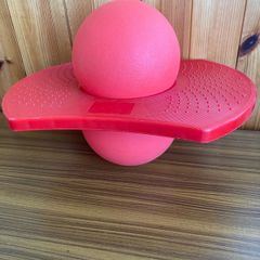 Pogo Ball with Base. (Red) Hopper & Bouncy ball.
