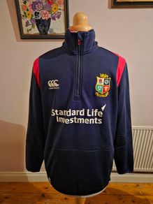 2017 Canterbury Irish Lions 1/4 Zip Fleece - Medium size