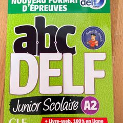 ABC Delf Junior Scolaire A2 French Exam Prep Book