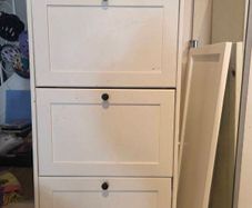 Ikea shoe storage