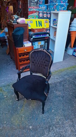 Vintage Baroque-style armchair