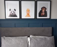 Set of framed prints