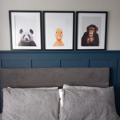Set of framed prints