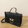 Black Quilted Top Handle Cross Body Bag - BRAND NEW Image 8