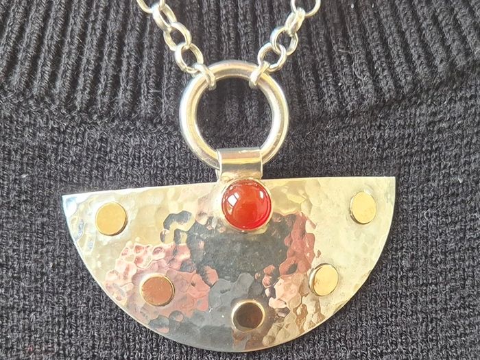 Silver & Gold Pendant