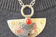 Silver &amp; Gold Pendant