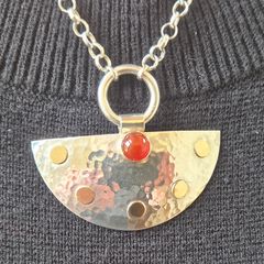 Silver & Gold Pendant