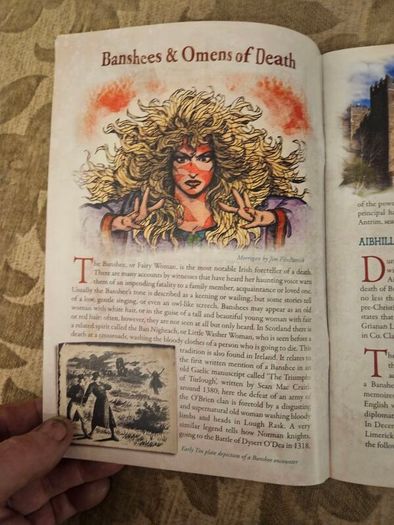 Haunted Ireland. Haunted Tales From An Ancient Land. By David Pritchard. Celtic Illustrations By Jim Fitzpatrick.  First Edition Paperback In Good Condition.  See Photos For Same.