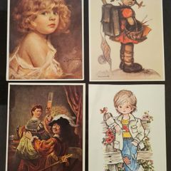 4 Postcard Lot