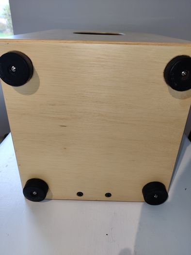 Meinl CAJ3MB-M Cajinto Cajon (Siam Oak / Makah Burl) + Meinl Padded Bag