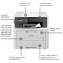 3-in-1 Colour Wireless LED Printer Print, copy scan USB 2.0 A4 UK Plug Image 2