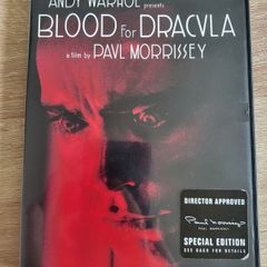 Blood for Dracula Criterion DVD rare OOP
