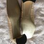 Alberto Gozzi -- Womens Designer Shoes --Size 39 - New in Box -- Gold Leather Flats Image 5