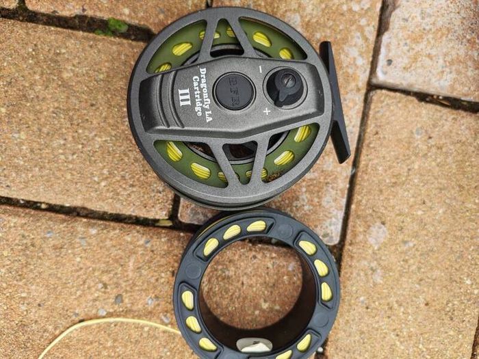 Fly fishing rods and flies