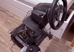 Logitech G920 Steering Wheel Pedals and Shifter with Vevor frame