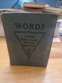 words, their spelling, pronunciation, definition, and application