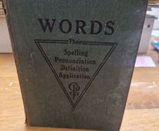 words, their spelling, pronunciation, definition, and application
