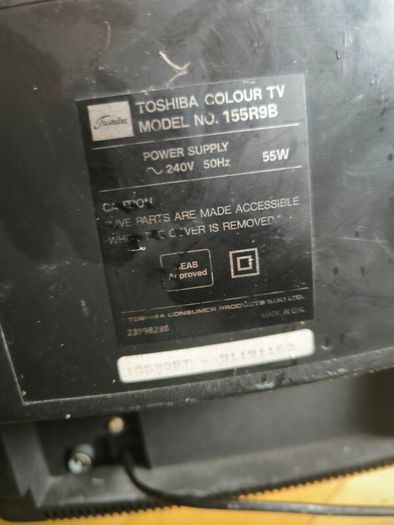 15" Toshiba crt tv