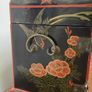 Decorative Chinese Style Lacquered Jewellery Chest with Key Image 3
