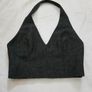 Nakedvice Revolve Wool Blend Grey Halterneck Crop Top RRP 115E Image 3