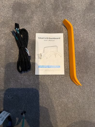 Tesla model 3 / Y ultra mini screen display