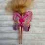 Barbie A Fairy Secret Quick Snap Fairy Fashion Mini Approx. 6" NOT Removable wings Used Please look at the pictures Image 8