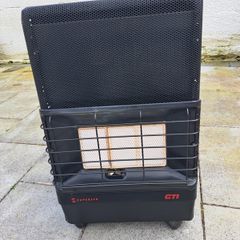 Superset Gas heater with cylinder and gas bottle ( The bottle is empty)