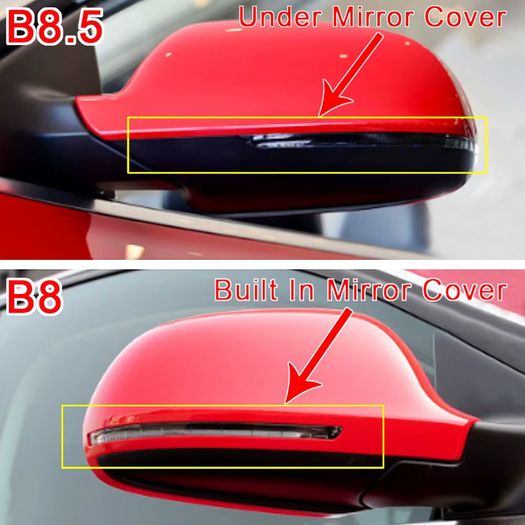For Audi A3 S3 8P 10- 2012 A4 S4 RS4 B8 8K ( B8.5 ) A5 S5 RS5 2011-2015 Side Wing Mirror Indicator Dynamic Turn Signal LED Light