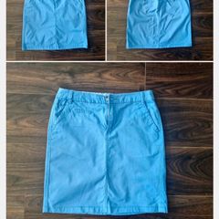 Camaieu chino skirt in light blue s. 10/M