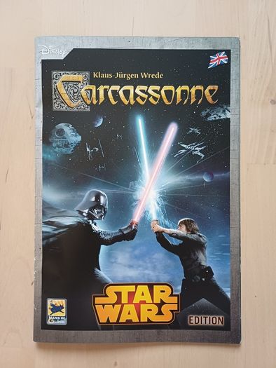 Carcassonne Star Wars Edition Family Strategy Disney Board Game OOP 2015