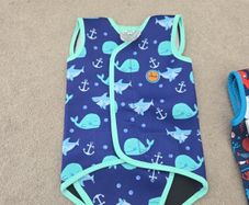 swim bubs baby wrap wetsuit