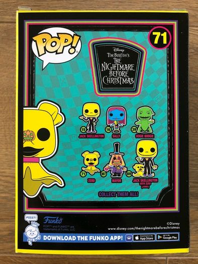 Funko The Nightmare Before Christmas Blacklight Bundle (8 Pops!)