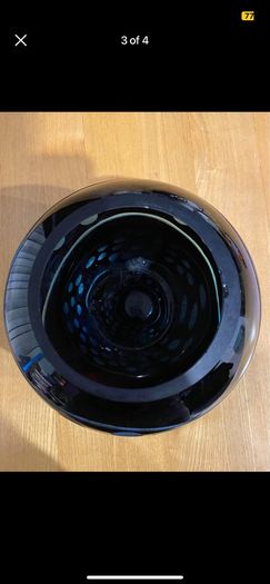 A Beautiful heavy glass Vase/ Bowl