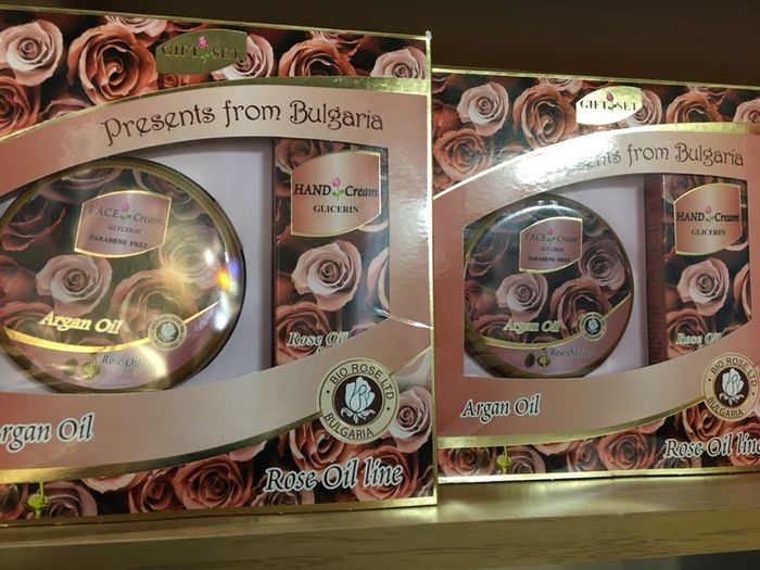 Argan Oil Face Cream  and Hand Cream Gift Set