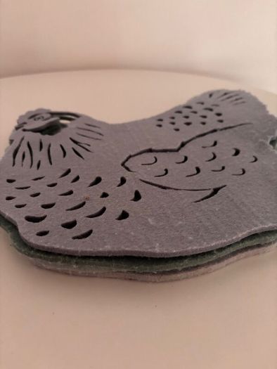 Chicken Felt Table Mats (Laura Ashley)
