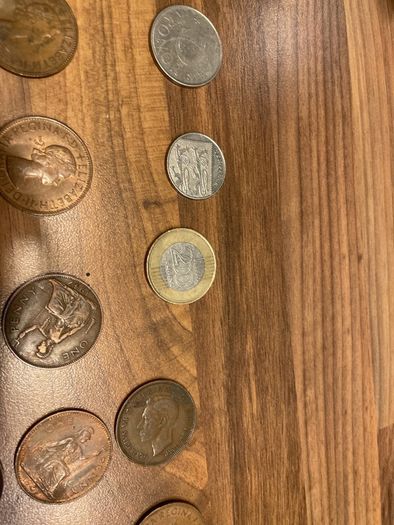 Vintage coins 91 in total