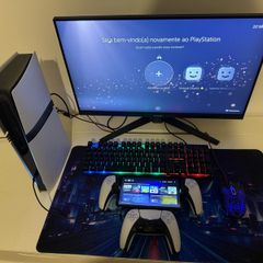PlayStation / Gaming Setup Bundle (PS Portal, Keyboard, Mouse, 2 Controllers) + Warranty