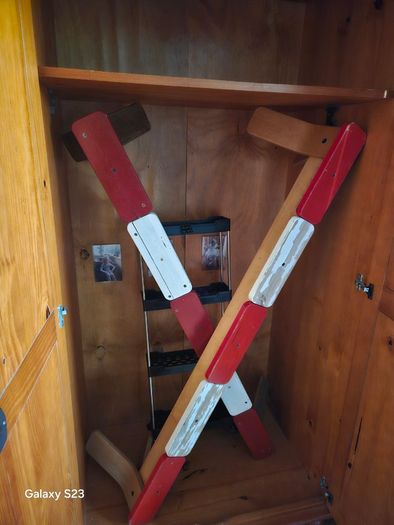 Wooden gymnastics beam