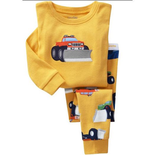 Tractor Long Sleeved Pajama