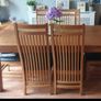 Kitchen Table and Six chairs Image 2