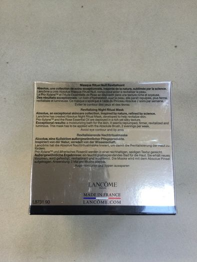 Lancome absolue night ritual mask 75ml new in box