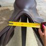Brown leather saddle Image 2