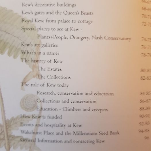 Kew Royal Botanic Kew Gardens Souvenir Guide.