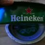 Vintage Heineken Beer Circle Metal Tin Bar Serving Trays Image 4