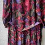 vintage 70's dress with pleated skirt Image 7