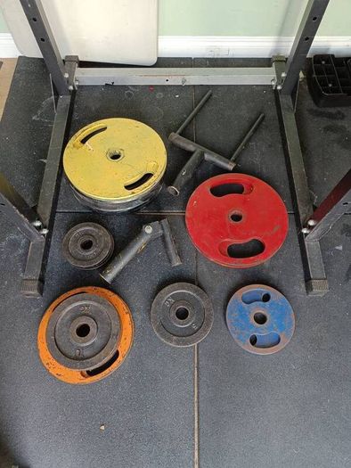 Hit Fitness Power Rack + 190kg weight